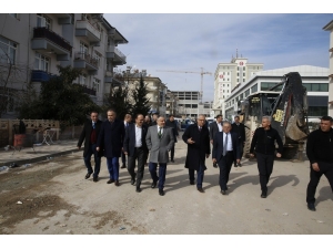 Başkan Büyükkılıç Deprem Bölgesinde