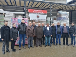 Dtso’dan Deprem Bölgesine Gıda Yardımı