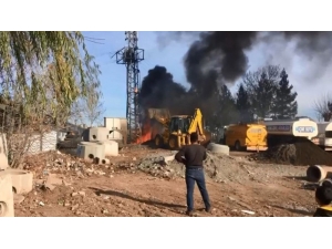 Siverek’te Korkutan Trafo Yangını