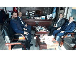 Genel Sekreter Türkman’dan Başkan Ensari’ye Ziyaret