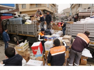 Sungurlu’dan Elazığ’a 3 Tır Dolusu Yardım Malzemesi Yola Çıktı