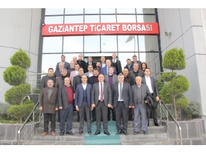 Antep Fıstığı Sektör Temsilcileri Gtb’de Buluştu