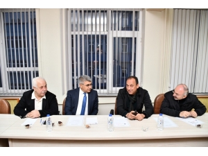 Vali Gürel, Haddecilerle Bir Araya Geldi