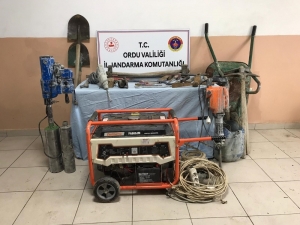 Ordu’da Kaçak Defineye Geçit Yok