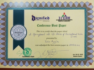 Spor Bilimleri Fakültesi Araştırma Görevlisi Yalın Aygün’den Büyük Başarı