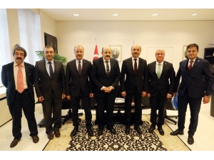 Türk Eğitim - Sen’den Yök Başkanı Saraç’a Ziyaret