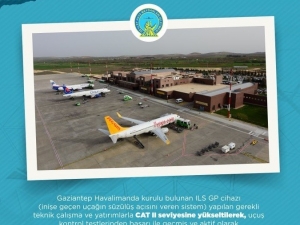 Gaziantep’te Sis Nedeniyle Uçak Seferleri İptal Edilmeyecek