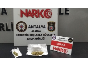 Alanya’da Uyuşturucu Operasyonu