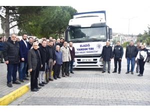 Bigalıların Yardım Tır’ı Deprem Bölgesine Doğru Yola Çıktı