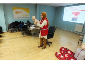 Afad Gönüllülerine İlk Yardım Eğitimi Verildi
