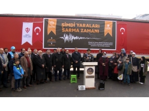 Kayseri’den Deprem Bölgesine 3 Tır Yardım