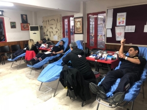 Manisa İtfaiyesinden Kan Bağışına Destek