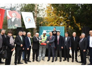 Muratpaşa Cami Müştemilatının Temeli Atıldı