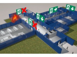 "Bina Tahliyelerinde Kişilerin Yüzde 70’i Çıkış İşaretlerini Fark Edemiyor"