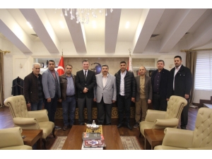 Gazetecilerden Emniyet Müdürü Selçuk Doğuş’a Ziyaret