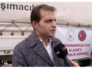 Gaziosmanpaşa’dan Elazığ’a Yardım Eli