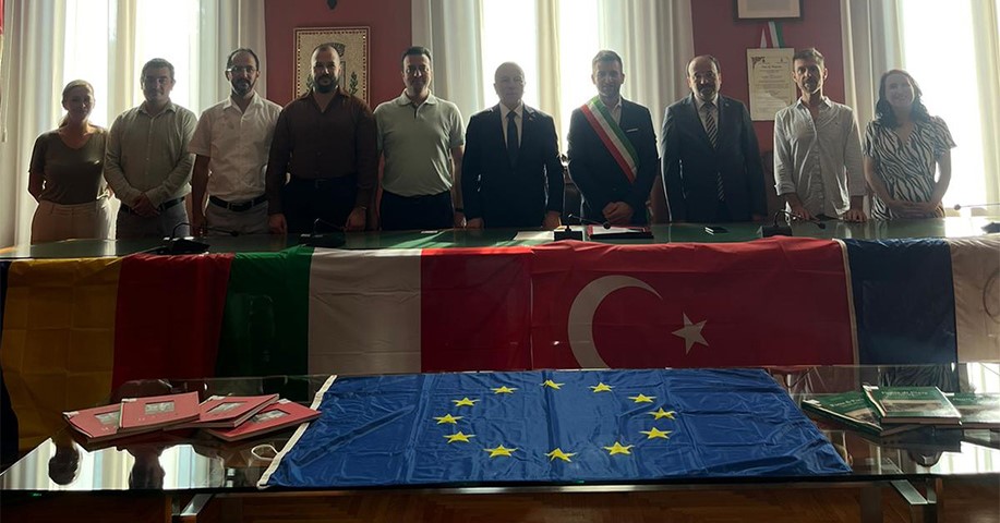 impact-hub-projesi-kapsaminda-italya-da-uluslararasi-is-birligi-temaslari-gerceklestirildi
