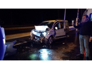 Ters Yöne Giren Alkollü Sürücü Yolcu Otobüsüyle Çarpıştı