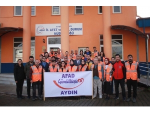 Aydın’da Afad Gönüllülerine İlk Yardım Eğitimi Verildi