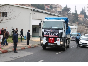 Onikişbat Belediyesinden Depremzedelere Yardım