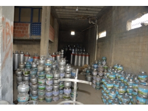 Adana’da 457 Kaçak Tüp Ele Geçirildi