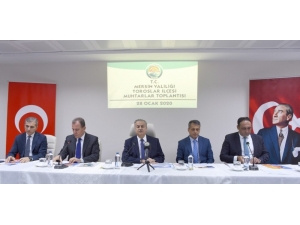 Vali Su’dan Muhtarlara: “Vatandaşın Her Problemini Bizlere Bildirmeye Devam Edin”