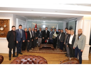Talas Muhtarlarından Başkan Palancıoğlu’na Ziyaret