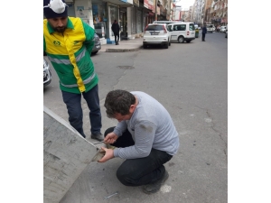 Çöp Konteynerlerinin Bakımı Yapılarak Tasarruf Sağlanıyor