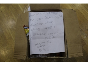 Karne Harçlığını Elazığ’a Gönderdi