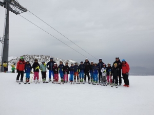 Murat Eskici, Kayakçılarla Antrenmanda Buluştu