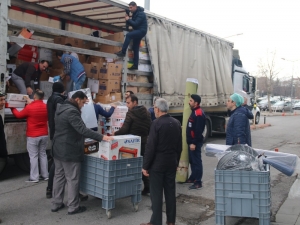Erü’den Elazığ’a Yardım Eli