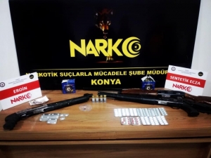 Konya’da Uyuşturucu Operasyonu