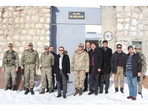 Kaymakam Güven’den Üs Bölgesine Ziyaret