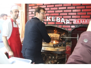 İmamoğlu Erzurum’da Çağ Kebabı Kesti