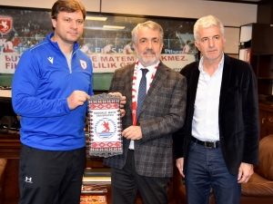 Rektör Bilgiç’ten Samsunspor’a Destek