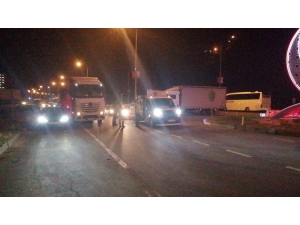 Lpg Yüklü Tankerde Sızıntı: Rize-trabzon Yolu Trafiğe Kapatıldı