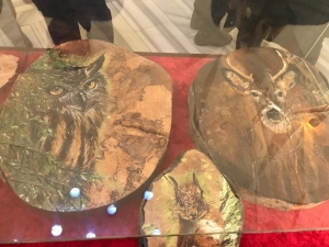 Meslek Kursunu Katılan Kadınlar Sergi Açtı...