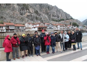 Singapurlu Turistler Amasya’ya Hayran Kaldı