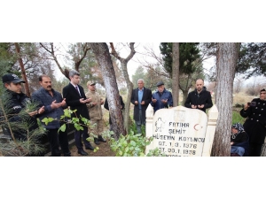 Şehit Asker Şehadetinin Yıl Dönümünde Anıldı