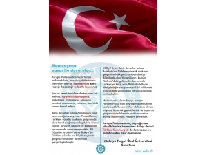 Turgut Özal Üniversitesi Senatosu’ndan "Bayrak Ve Kudüs" Kararları