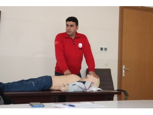 Ağrı’da Basın Mensuplarına İlk Yardım Eğitimi Verildi