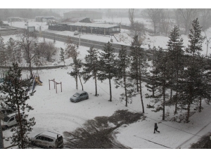 Soğuk Hava Yerini Kar Yağışına Bıraktı