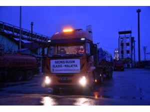 Samsun’dan Elazığ’a 3’üncü Tır