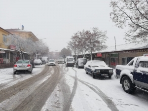 Arguvan’da Kar Yağışı