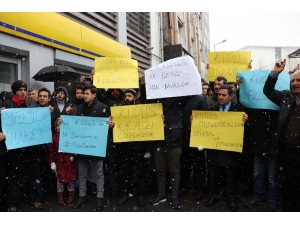 Ağrı’da Stk’lar Abd Ve İsrail’e Tepki Gösterdi