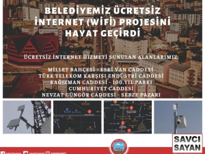 Ağrı’da İnternet Bedava Oldu