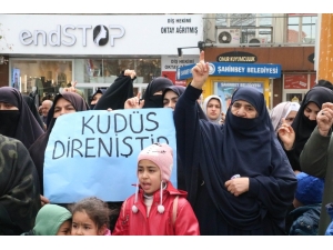 Abd Ve İsrail’in Filistin Planı Protesto Edildi