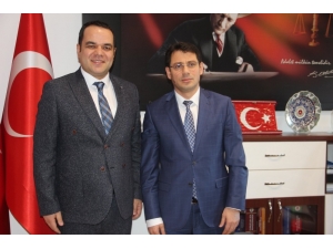 Artuk’tan Başsavcı Çelenk’e Ziyaret