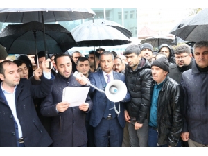 Siirt’te Vatandaşlar Kudüs İçin Toplandı