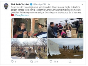 Türk Polis Teşkilatı Ve Jandarma’dan Karşılıklı Jest: “Birlikte Daha Güçlüyüz”